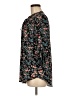 Decree 100% Polyester Floral Black 3/4 Sleeve Blouse Size M - photo 5