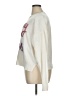 33 Degrees Metallic Ivory Pullover Sweater Size XL - photo 5