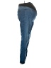 Ingrid + Isabel Solid Blue Jeans Size Med Maternity (2) - photo 4