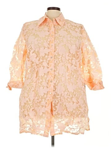 Jh Collectibles 3/4 Sleeve Blouse (view 1)