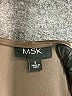 MSK Metallic Gray Cocktail Dress Size S - photo 7