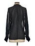 MICHAEL Michael Kors Polka Dots Black Long Sleeve Blouse Size XXS - photo 2