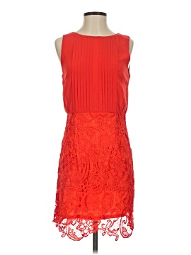 chinese dress ladies Émeline Floral Lace Flared-Cuff Midi Dress in Black, XL / Black main image 1