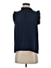 Ann Taylor Blue Sleeveless Blouse Size XXS - photo 1