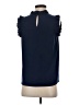 Ann Taylor Blue Sleeveless Blouse Size XXS - photo 2