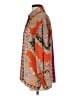 Zara Paisley Orange Long Sleeve Blouse Size XS - photo 5