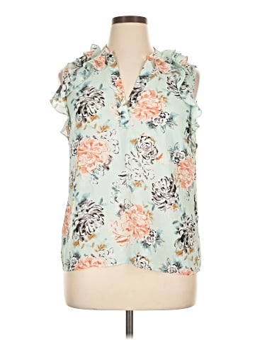 Eva Longoria Sleeveless Blouse (view 1)