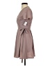 Live 4 Truth 100% Polyester Solid Tan Casual Dress Size S - photo 5