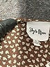 Sky To Moon 100% Polyester Brown Long Sleeve Blouse Size L - photo 7