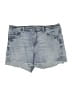 Kensie Blue Denim Shorts Size 12 - photo 1