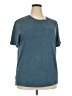 Assorted Brands Solid Blue Active T-Shirt Size XXL - photo 1