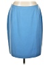 Casual Corner Annex 100% Polyester Color Block Blue Formal Skirt Size 1X - photo 1