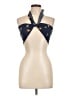 Shein Blue Halter Top Size L - photo 1