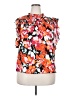 Unbranded 100% Polyester Orange Sleeveless Blouse Size XXL - photo 1