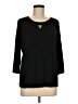 Eric + Lani Black 3/4 Sleeve T-Shirt Size M - photo 1