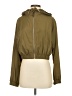 Forever 21 100% Polyester Solid Green Windbreaker Size S - photo 1