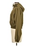 Forever 21 100% Polyester Solid Green Windbreaker Size S - photo 5