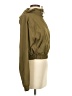 Forever 21 100% Polyester Solid Green Windbreaker Size S - photo 4