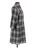 Max Studio 100% Cotton Gray 3/4 Sleeve Button-Down Shirt Size S - photo 4