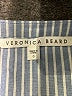 Veronica Beard 100% Cotton Blue Sleeveless Blouse Size 0 - photo 6