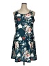 Assorted Brands Floral Teal Casual Dress Size XL - photo 1