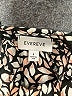 Evereve 100% Polyester Animal Print Brown Short Sleeve Blouse Size L - photo 7