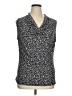 Worthington Black Sleeveless Blouse Size XL - photo 1