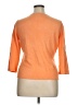 Sag Harbor 100% Acrylic Orange Cardigan Size XL - photo 2