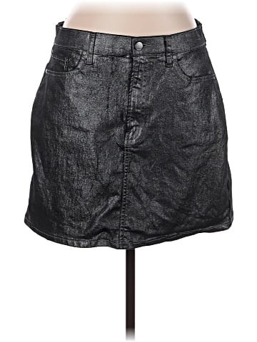 a.n.a. A New Approach Faux Leather Skirt (view 1)