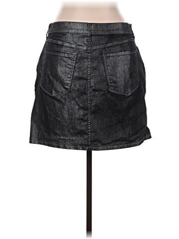 a.n.a. A New Approach Faux Leather Skirt (view 2)