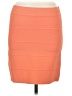 BCBGMAXAZRIA Solid Orange Casual Skirt Size M - photo 1