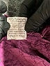 Booty by Brabants Houndstooth Purple Yoga Pants Size L - photo 8