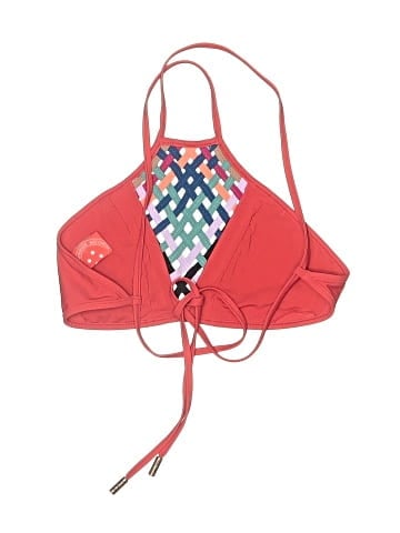 Red Carter Swimsuit Top (view 2)