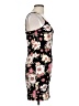 Ambiance Floral Black Cocktail Dress Size L - photo 4