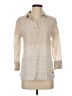 Vineyard Vines Tan Long Sleeve Blouse Size S - photo 1