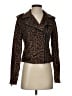 Romeo & Juliet Couture 100% Polyester Animal Print Brown Jacket Size S - photo 1