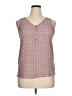 Tempted Pink Sleeveless Blouse Size XL - photo 1