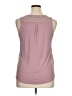 Tempted Pink Sleeveless Blouse Size XL - photo 2