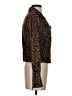 Romeo & Juliet Couture 100% Polyester Animal Print Brown Jacket Size S - photo 4
