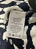 Dialogue Animal Print Silver Cardigan Size M - photo 8