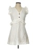 Assorted Brands 100% Cotton White Casual Dress Size 10 - photo 1