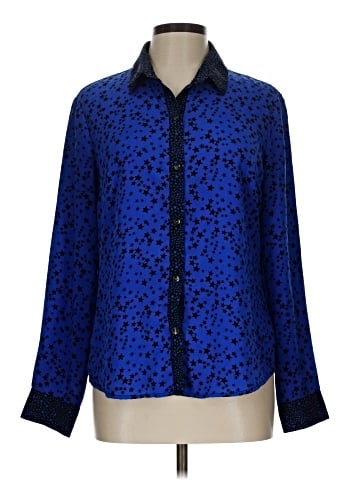 New York & Company Long Sleeve Blouse (view 1)