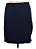 Unbranded Solid Blue Casual Skirt Size M - photo 2