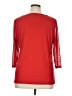 DG^2 by Diane Gilman Red 3/4 Sleeve Top Size XL - photo 2