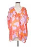 Entro 100% Polyester Orange Kimono Size S - photo 1