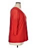 DG^2 by Diane Gilman Red 3/4 Sleeve Top Size XL - photo 4