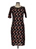 Lularoe Graphic Black Casual Dress Size L - photo 1