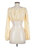 Camellia Yellow Long Sleeve Blouse Size M - photo 2