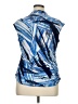 Apt. 9 Blue Sleeveless Button-Down Shirt Size XL (petite) - photo 2