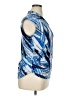 Apt. 9 Blue Sleeveless Button-Down Shirt Size XL (petite) - photo 4